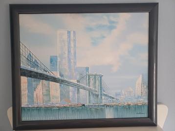 Schilderij New York in lijst beschikbaar voor biedingen