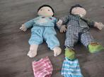 2 stoffen speel poppen, Ophalen of Verzenden, Zo goed als nieuw, Babypop