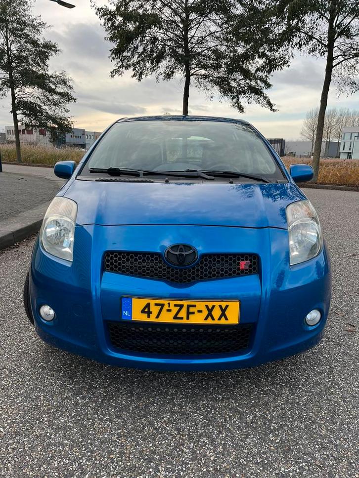 Toyota Yaris 1.8 16V Vvt-i 5DR TS 2008 Blauw, Auto's, Toyota, Particulier, Yaris, ABS, Airbags, Airconditioning, Android Auto
