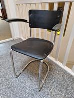 Stoel WH Gispen circa 1934, Gebruikt, Hout, Zwart, Eén