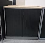 1 grijze archiefkasten (Ahrend), Huis en Inrichting, Kasten | Roldeurkasten en Archiefkasten, Ophalen, 100 tot 150 cm, Zo goed als nieuw