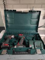 Metabo accuboormachine en slagschroevendraaier, Ophalen of Verzenden, Zo goed als nieuw, Boor- en Schroefmachine
