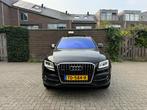 Audi Q5 2.0 TDI Quattro S-tronic 2015 Zwart, Auto's, Automaat, Alcantara, Zwart, 207 €/maand