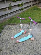 Oxelo Driewielstep B500 voor kinderen aqua/paars/roze, Ophalen of Verzenden, Gebruikt, Gewone step