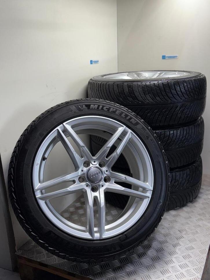 Michelin winter set Audi A6, Auto-onderdelen, Banden en Velgen, Banden en Velgen, Winterbanden, 18 inch, 235 mm, Personenwagen