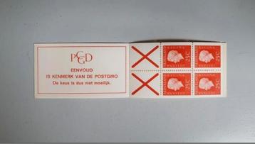 Postzegelboekje PB 9fF PB9fF postfris beschikbaar voor biedingen