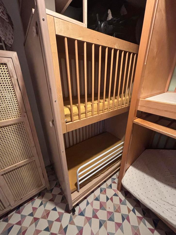 Duobed gastouder kinderopvang, Kinderen en Baby's, Babywiegjes en Ledikanten, Gebruikt, Ledikant, Ophalen of Verzenden