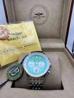 Breitling Navitimer Super clone (inklusief doos), Sieraden, Tassen en Uiterlijk, Horloges | Heren, Nieuw, Breitling, Staal, Staal