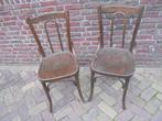 2 THONET STOELEN, Gebruikt, Twee, Bruin, Thonet