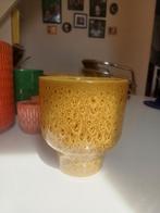 Keramische pot 13h x 12 b, Tuin en Terras, Bloempotten, Ophalen, Rond, Zo goed als nieuw, Minder dan 25 cm