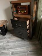 Industriële kast, Huis en Inrichting, Kasten | Ladekasten, Ophalen, 1 of 2 laden, 50 tot 100 cm, Zo goed als nieuw