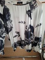 Monari Bloemen Top Maat 44, Monari, Wit, Maat 42/44 (L), Ophalen of Verzenden