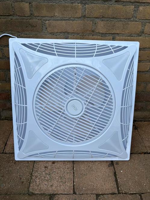 Systeemplafond waaier met led verlichting 60x60cm, Doe-het-zelf en Verbouw, Bouwverlichting, Zo goed als nieuw, Ophalen of Verzenden