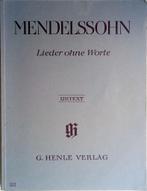 Mendelssohn Lieder ohne Worte Urtext, Gebruikt, Verzenden, Klassiek, Artiest of Componist