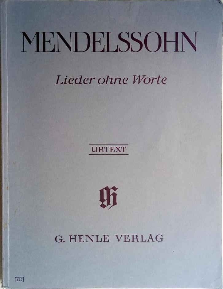Mendelssohn Lieder ohne Worte Urtext, Muziek en Instrumenten, Bladmuziek, Gebruikt, Artiest of Componist, Klassiek, Piano, Verzenden