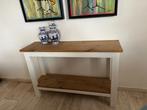 Side table stijgerhout, Ophalen, Zo goed als nieuw, 150 tot 200 cm, 25 tot 50 cm