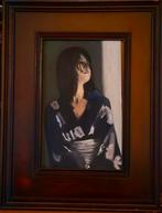 Vrouw in kimono, Ophalen of Verzenden