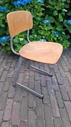 Vintage schoolstoeltje, Kinderen en Baby's, Kinderkamer | Tafels en Stoelen, Ophalen, Gebruikt, Stoel(en)