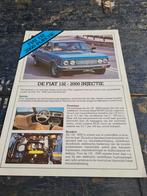 Fiat 132-2000 injectie   mei 1980, Ophalen of Verzenden, Overige merken