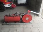 Brandweer compressor met 100L tank en 30m slang, Ophalen, Dompelpomp