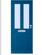 Santino Glasdeur met driepuntsluiting - 830x2115, Ophalen, Glas, Binnendeur, 200 tot 215 cm