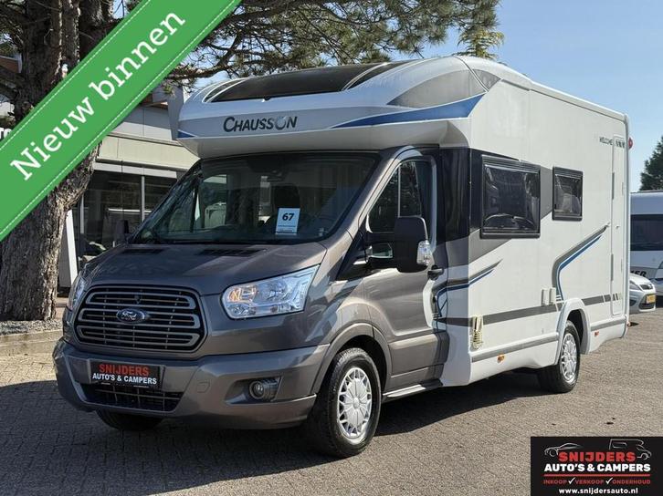 Chausson Welcome 610 (chef edition) in top staat, Caravans en Kamperen, Campers, Bedrijf, Chausson, Diesel, Handgeschakeld, 6 tot 7 meter