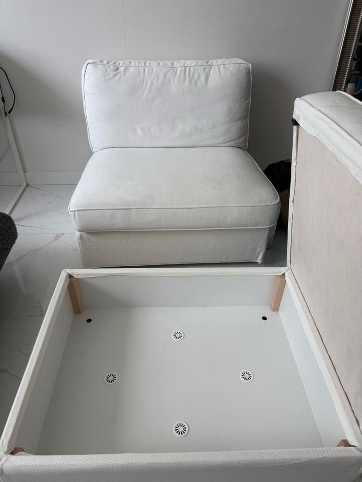 IKEA Loungebank met Opbergruimte, Huis en Inrichting, Fauteuils, Zo goed als nieuw, Stof, 75 tot 100 cm, Ophalen of Verzenden