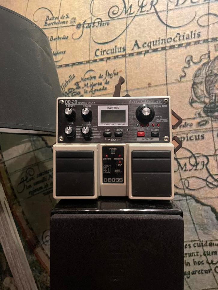 Boss DD-20 Giga Delay pedaal, Muziek en Instrumenten, Effecten, Gebruikt, Delay of Echo, Ophalen of Verzenden