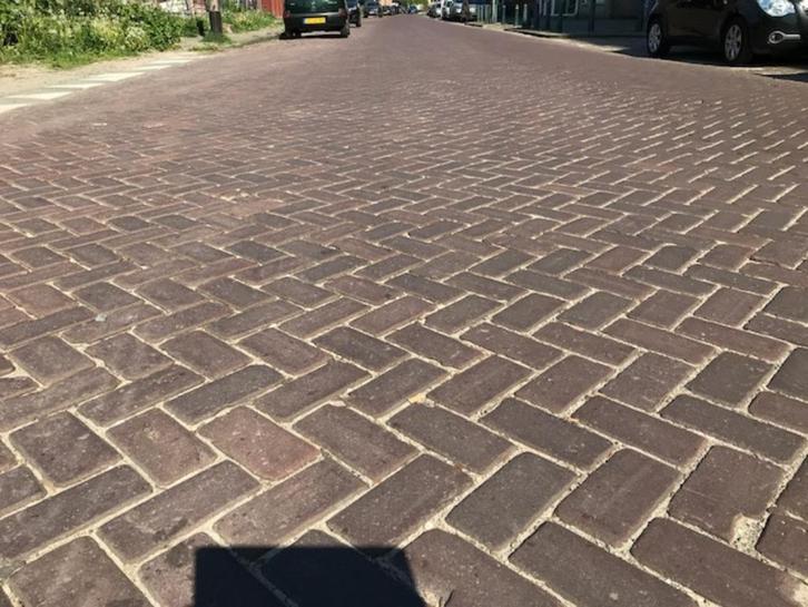 Gebakken klinkers 10 duimers, Tuin en Terras, Tegels en Klinkers, Gebruikt, Klinkers, Overige materialen, 10 m² of meer, Ophalen