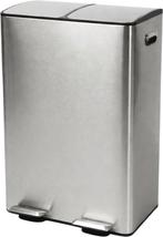 Prullenbak 60 Liter (2x30) - Vuilnisbak, Huis en Inrichting, Woonaccessoires | Prullenbakken, Kunststof, Nieuw, 40 liter of meer