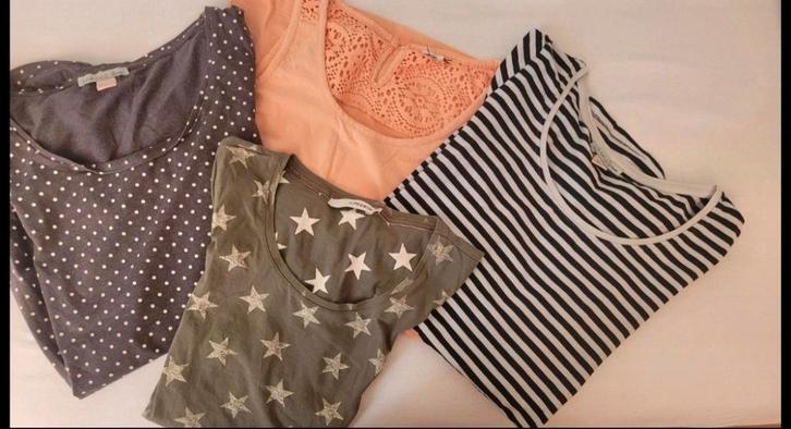 Pakketje zwangerschapskleding, Kleding | Dames, Positiekleding, Gedragen, Maat 38/40 (M), Overige kleuren, Ophalen of Verzenden