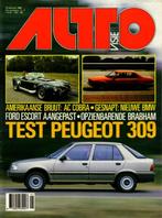 Autovisie test Peugeot 309 GL 1986, Gelezen, Peugeot, Verzenden