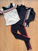 Set shirt longsleeve legging Looxs mt 110/116 als nieuw!, Meisje, Ophalen of Verzenden, Zo goed als nieuw, Setje