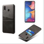 Galaxy A20e Backcover + PET Screenprotector _ Zwart, Verzenden, Nieuw, Overige modellen, Hoesje of Tasje