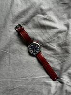 Tommy Hilfiger Trent, Overige merken, Leer, Staal, Polshorloge