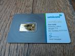 Umicore 5 gram 24k goud, 4 stuks beschikbaar, Ophalen of Verzenden, Goud