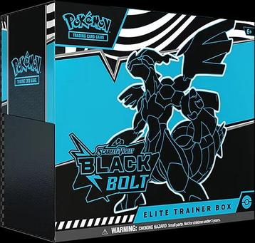 Pokémon Black Bolt elite trainer box beschikbaar voor biedingen