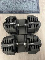 2x Focus Verstelbare Dumbells Met Bankje., Sport en Fitness, Fitnessmaterialen, Ophalen, Zo goed als nieuw, Dumbbell