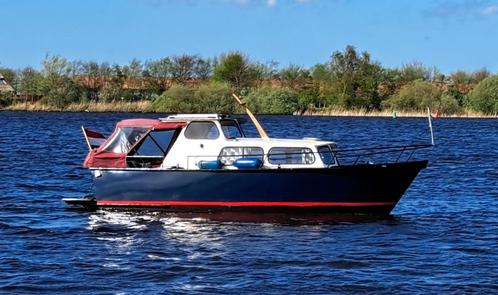 Leuke kajuitboot, 6mx2.2m, mitsubishi dieselmotor, Watersport en Boten, Motorboten en Motorjachten, Gebruikt, Staal, 6 tot 9 meter