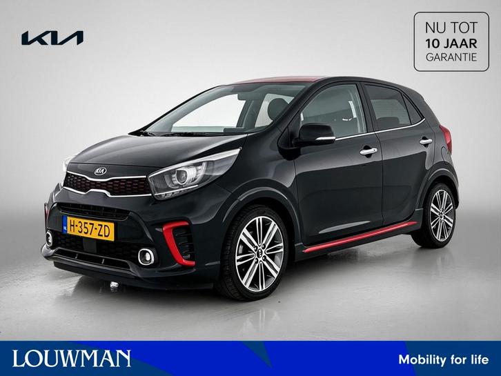 Kia Picanto 1.0 T-GDI GT-Line | 100 PK | Leder | Climate Con, Auto's, Kia, Bedrijf, Te koop, Picanto, ABS, Achteruitrijcamera