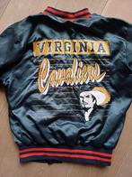 Vintage Virginia Cavaliers bomberjack maat S, Ophalen of Verzenden, Zo goed als nieuw, Maat 36 (S), Groen