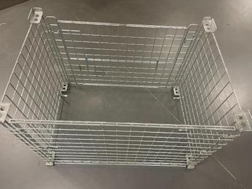 Opzetrand metaal voor Europallet 120x80x80 cm beschikbaar voor biedingen