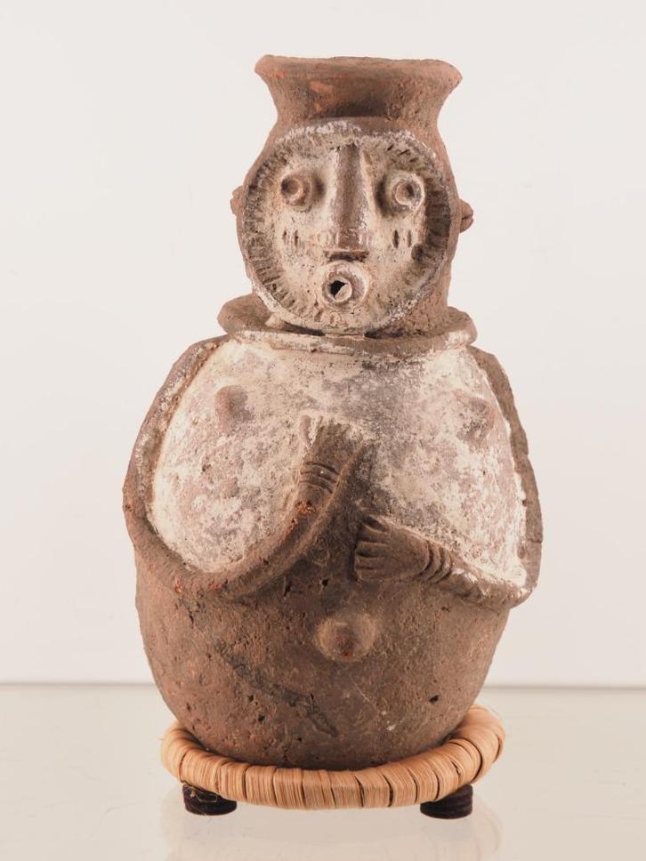 Ga’anda (Hlefenda)  terracotta kruik / pot (251110-03), Antiek en Kunst, Antiek | Keramiek en Aardewerk, Ophalen of Verzenden