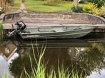 Alumacraft 1236 boot incl. Suzuki 6 pk buitenboordmotor, Watersport en Boten, Platbodems, Ophalen, Gebruikt, Aluminium, Benzine