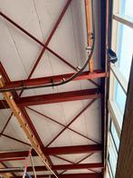 Touwkliminstallatie gymzaal, Ophalen