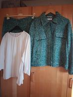 Blazer, rok en blouse GerryWeber maat 48, Kostuum of Pak, Maat 46/48 (XL) of groter, Ophalen of Verzenden, Zo goed als nieuw