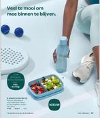 Tupperware Snack to go set, Nieuw, Blauw, Ophalen of Verzenden