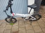 electrische vouwfiets 7 Versnellingen, Fietsen en Brommers, Gebruikt, Versnellingen, 18 tot 20 inch, Deels opvouwbaar
