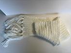 Z.g.a.n. sjaal breedte 21 cm en 170 cm lang kleur off white, Ophalen of Verzenden, Sjaal, Zo goed als nieuw