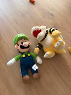 Mario en Bowser Knuffels, Kinderen en Baby's, Speelgoed | Knuffels en Pluche, Ophalen of Verzenden, Zo goed als nieuw, Overige typen